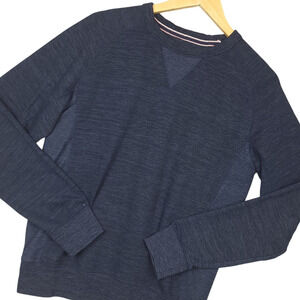 Vintage Champion Men's Pullover Crew Neck Sweatshirt Sz Medium Long Sleeve Blue